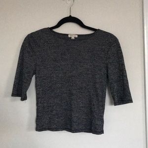 Urban outfitters grey crop top
